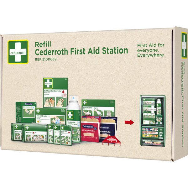 CEDERROTH Nachfüllpackung für Erste-Hilfe-Station 51011026