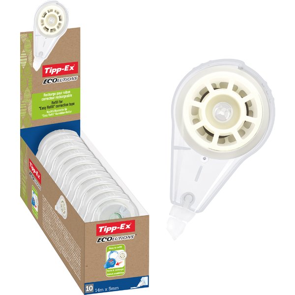 Tipp-Ex Nachfüllkassette für Korrekturroller , Easy Refill,