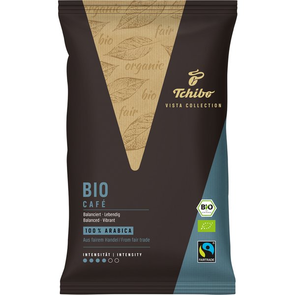 Tchibo Kaffee , Vista Bio Café, , gemahlen, 500 g