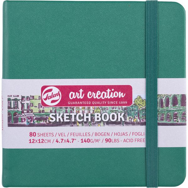ROYAL TALENS Skizzenbuch Art Creation, 130 x 210 mm, grün