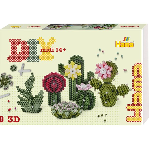 hama bügelperlen Midi Art , Sukkulenten, , Geschenkpackung-image