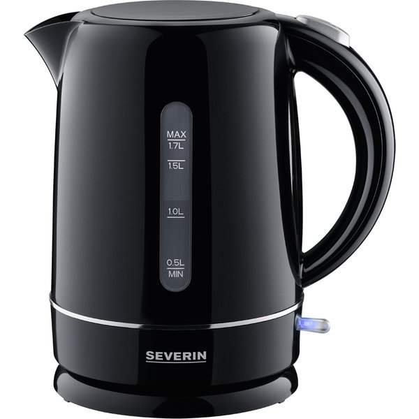 Severin Wasserkocher WK 4322, 1,7 Liter, Schwarz-image