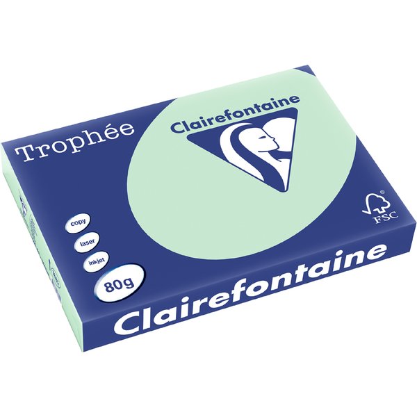 Clairefontaine Multifunktionspapier Trophée, A3, kirschrot