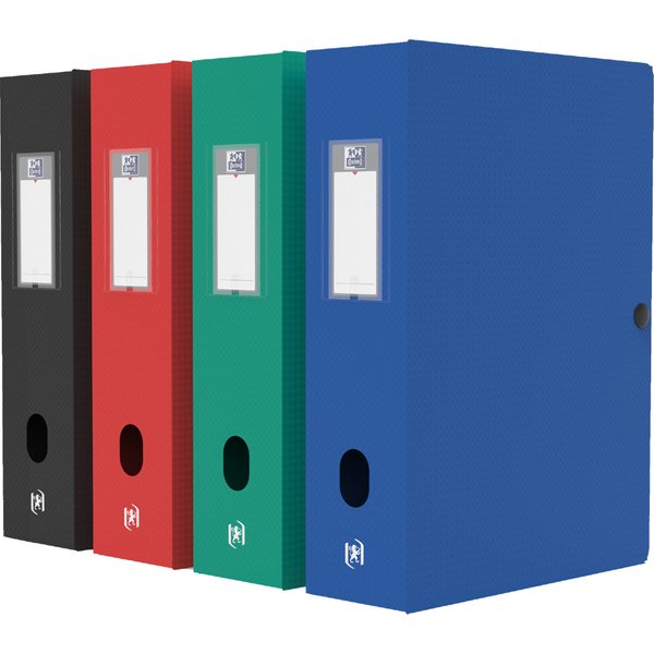 Oxford Sammelbox Memphis, Füllhöhe: 80 mm, sortiert Klassik