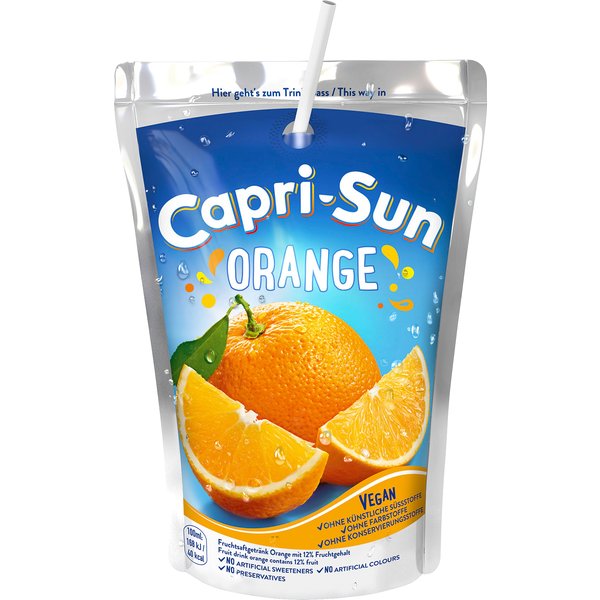 Capri-Sun Fruchtsaftgetränk ORANGE, 10 x 0,2 l