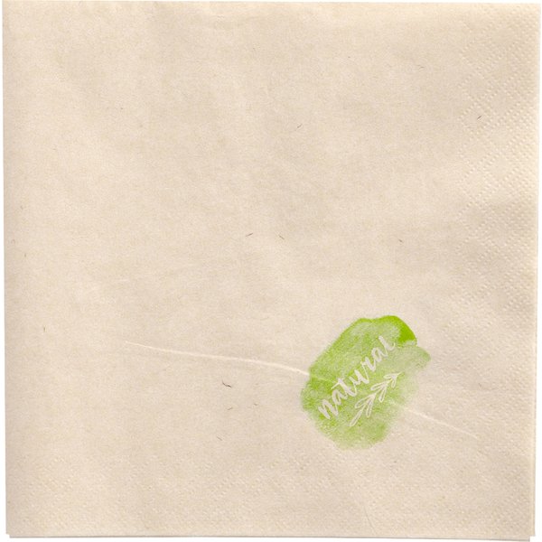 PAPSTAR Lunch-Servietten, 330 x 330 mm, 2-lagig, natur