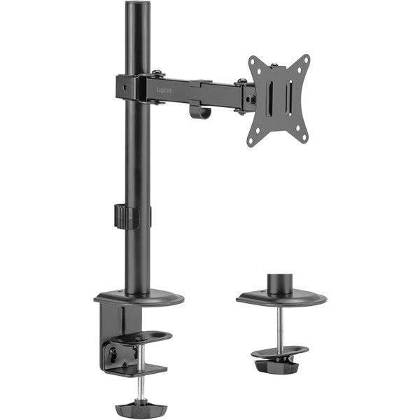 LogiLink Monitorhalterung, Armlänge: 200 mm, schwarz