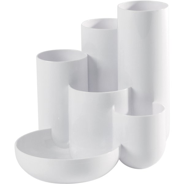 HAN Multiköcher CAMPUS, 6 Fächer, Polystyrol, weiß