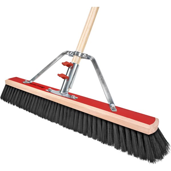 Peggy Perfect Saalbesen mit Stiel , Bulldozer, , 600 mm