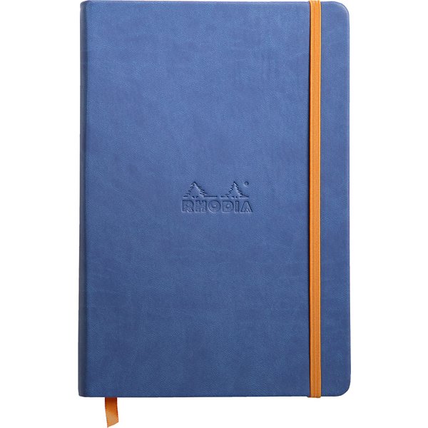 RHODIA Notizbuch RHODIARAMA, DIN A5, liniert, saphirblau