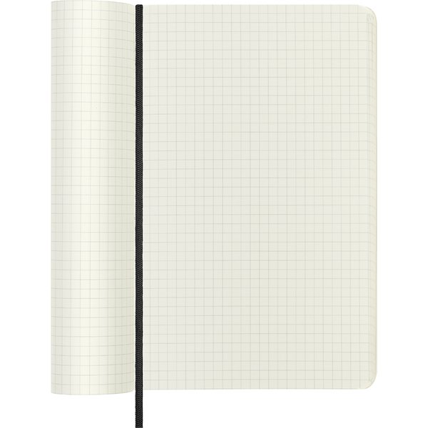 MOLESKINE Notizbuch, L/A5, kariert, Softcover, schwarz