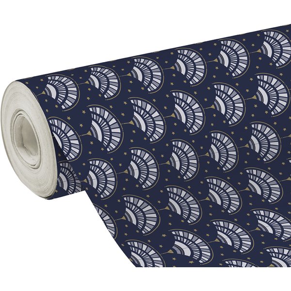 Clairefontaine Weihnachts-Geschenkpapier , Fächer,