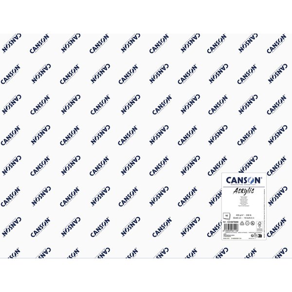 CANSON Zeichenpapier , Acrylic, , 650 x 1.000 mm, 400 g/qm