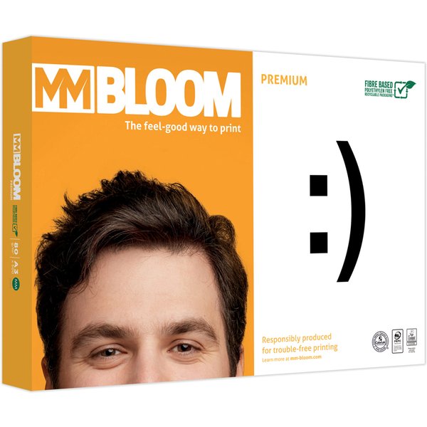 BLOOM Multifunktionspapier PREMIUM, A3, 80 g/qm, weiß