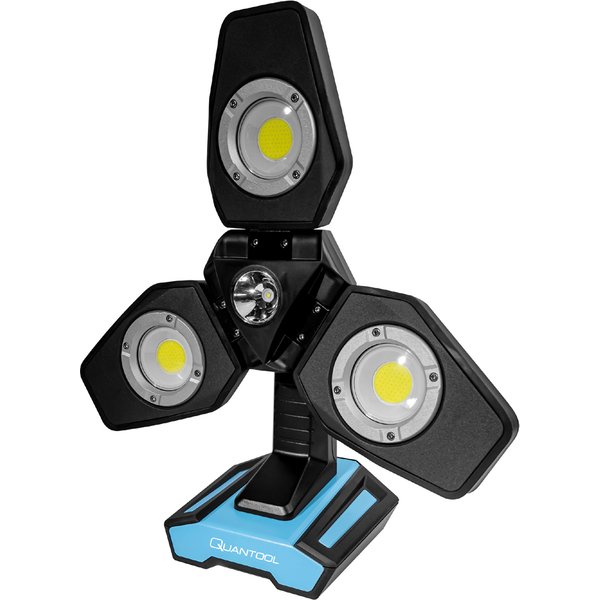 quantool LED Akku-Arbeitsstrahler Working Light, 3 FlüGel-image