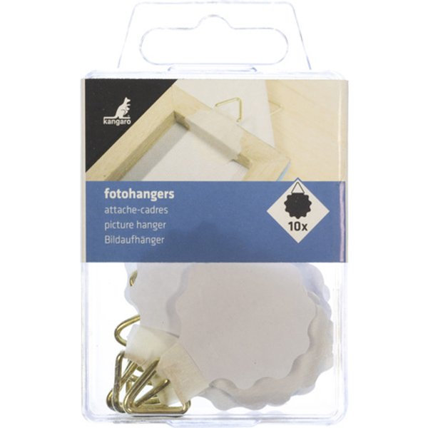 kangaro BildaufhäNger, Durchmesser: 30 Mm, Rund, Weiß-image