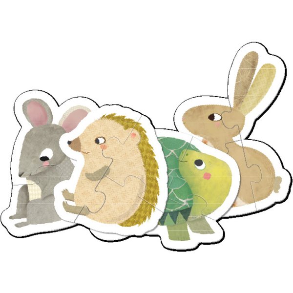 APLI kids Puzzle , My first Tierbabys, , 12 Teile