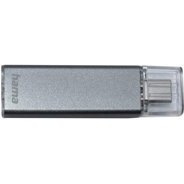 hama USB 3.1 Speicherstick , Uni-C Classic, , 128 GB,anthrazit
