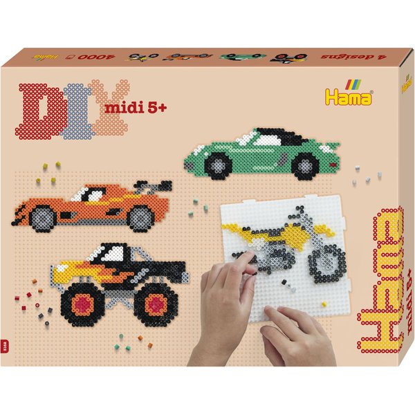 hama bügelperlen Midi , Fahrzeuge, , Geschenkpackung-image