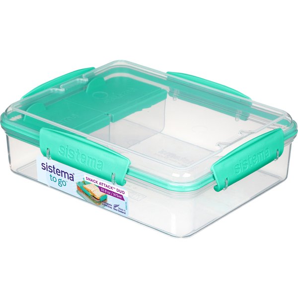 Sistema Snackbox SNACK ATTACK DUO TO GO, 975 ml