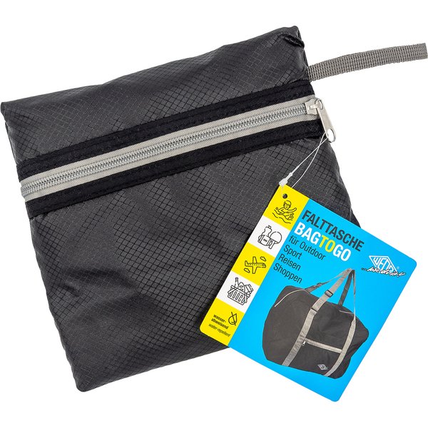 WEDO Falt-Gepäcktasche BAGTOGO, schwarz