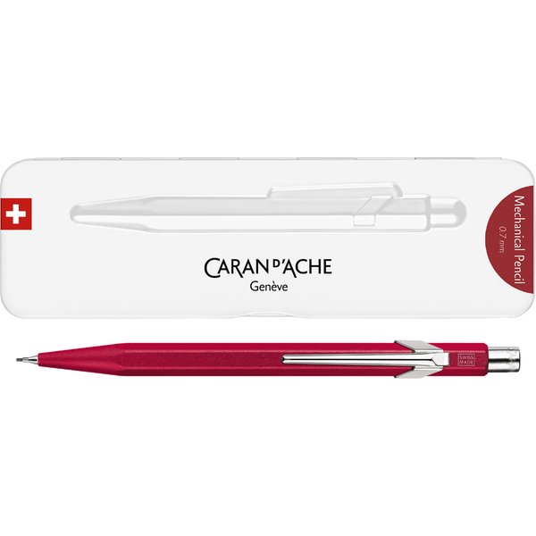 CARAN D, ACHE Druckbleistift 844 Colormat-X, 0,7 mm, rot