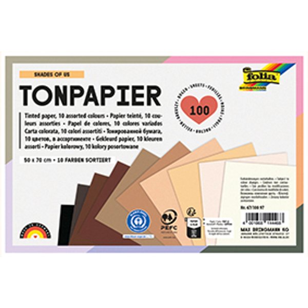 folia Tonpapier , Shades of us, , 500 x 700 mm, 130 g/qm