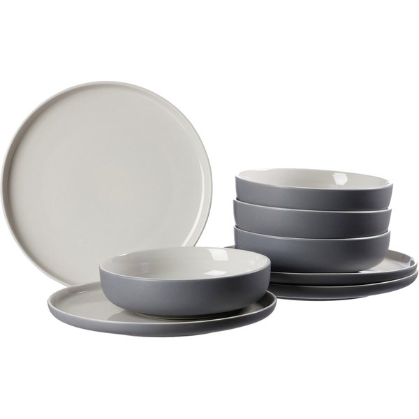 ritzenhoff & breker Tafelservice Jasper, Grau, 8-Teilig-image