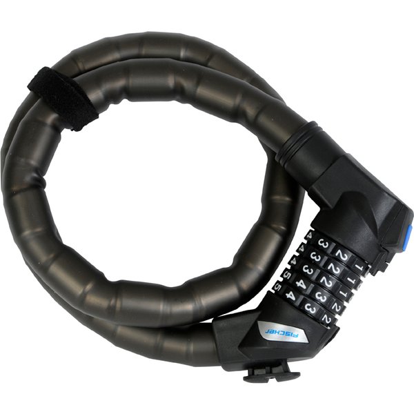 FISCHER Glieder-Fahrradschloss, Länge: 900 mm, schwarz