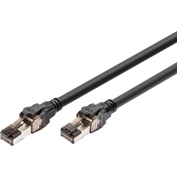 DIGITUS Patchkabel, Kat. 8.1, S/FTP, 3,0 m, schwarz