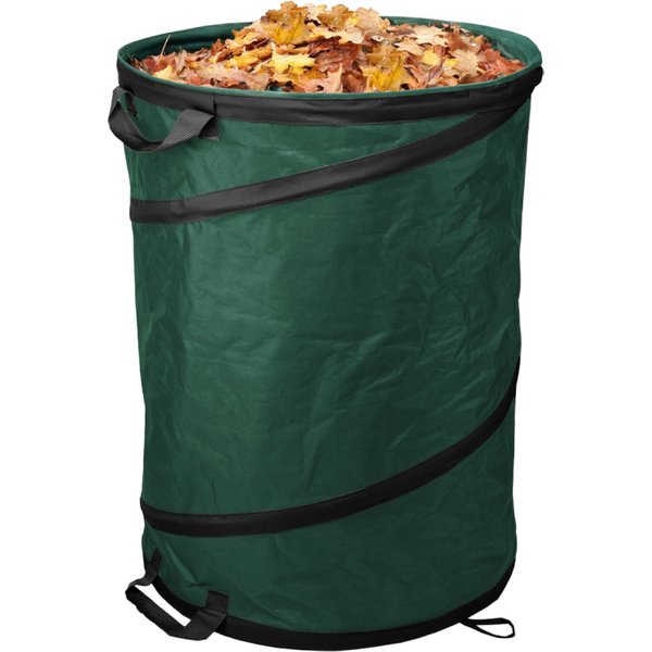 Bradas Gartensack POP UP, 120 Liter, dunkelgrün