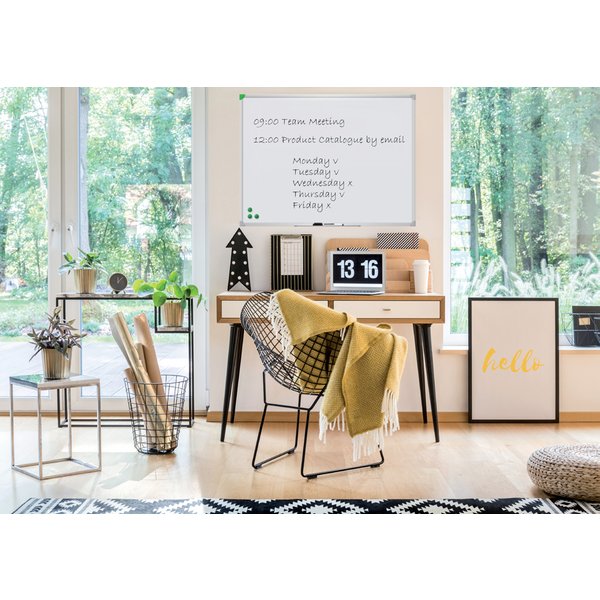 FRANKEN Weißwandtafel U-Act! Line, lackiert, 600 x 450 mm