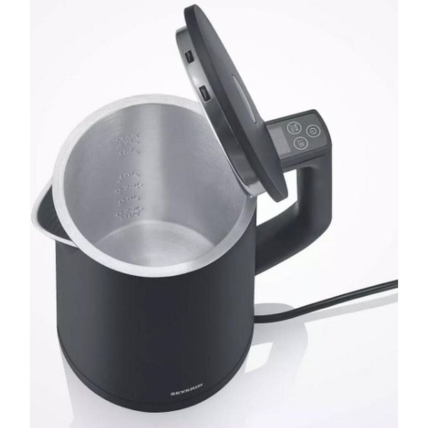 Severin Wasserkocher Cool Touch WK 3483, 1,7 Liter, Schwarz-image