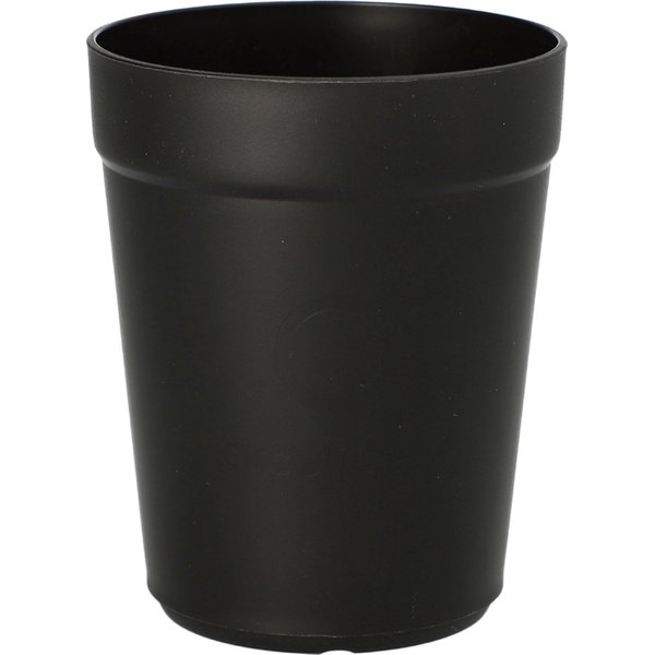PAPSTAR Circulware Mehrweg-Trinkbecher, PP, 0,3 l, schwarz