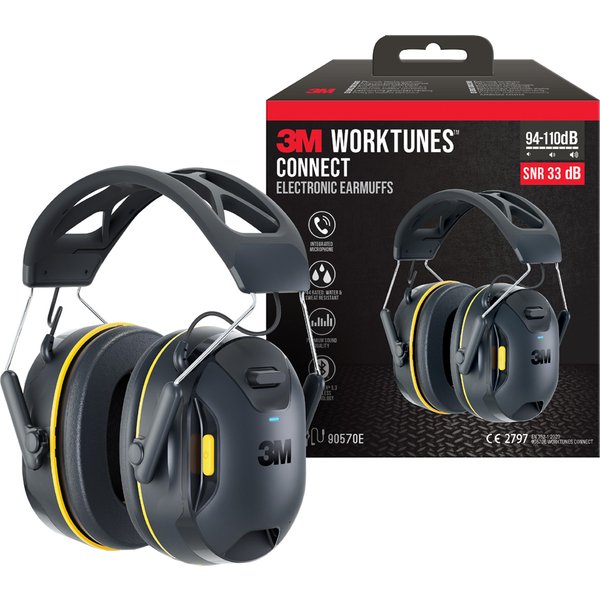 3M WorkTunes Kabelloser Kapsel-Gehörschutz Connect