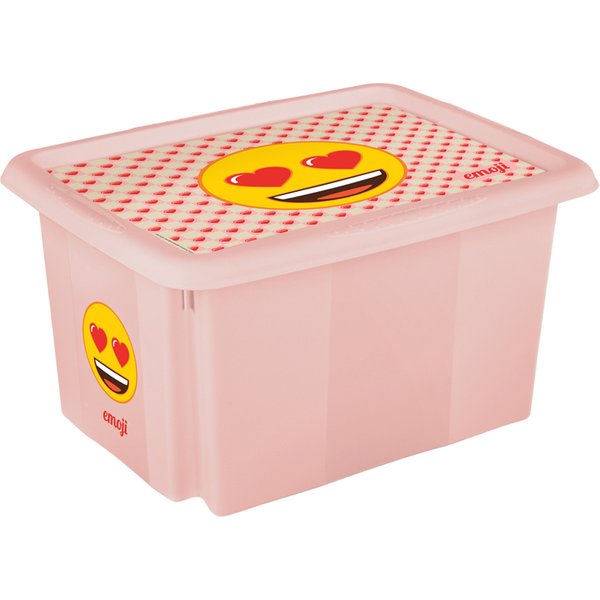 keeeper Aufbewahrungsbox karolina , Emoji Hearts, , 15 Liter