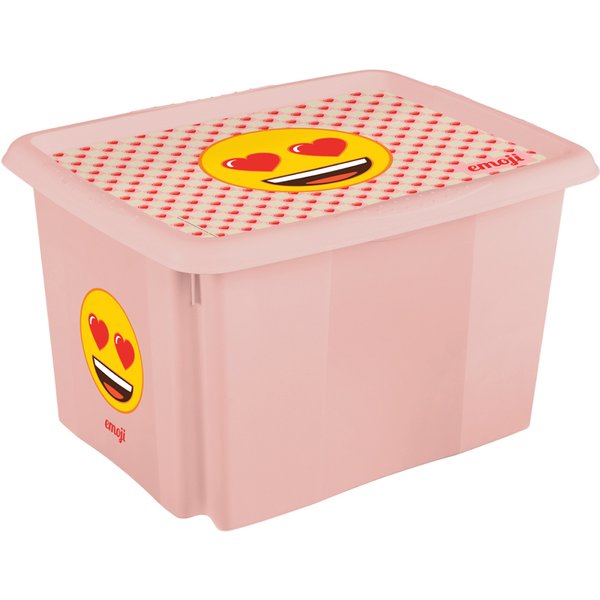 keeeper Aufbewahrungsbox karolina , Emoji Hearts, , 30 Liter