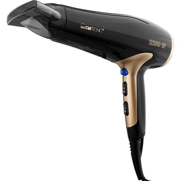 Clatronic Haartrockner HT 3661, Schwarz / Kupfer-image
