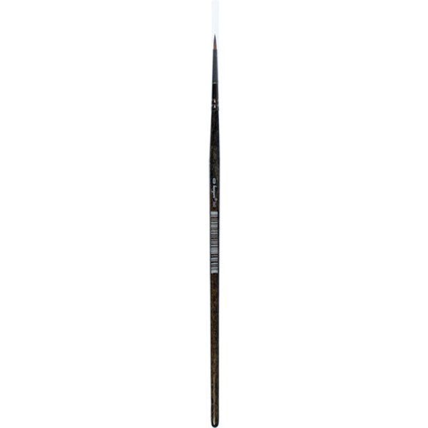 kangaro Haarpinsel 340, rund, Gr. 3, schwarz lackiert