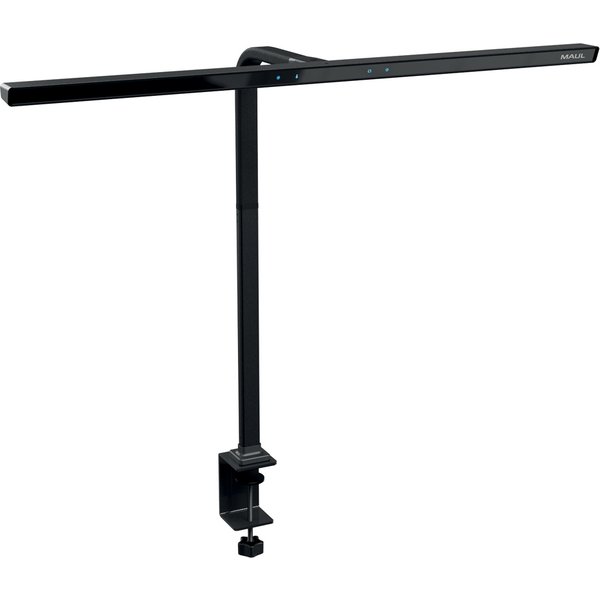 MAUL LED-Tischleuchte MAULgate, Klemmfuß, dimmbar, schwarz
