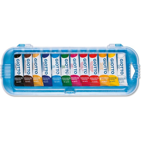 GIOTTO Gouachefarbe Extra Fine, 12er Box
