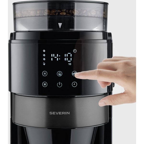 Severin Kaffeemaschine Mit Mahlwerk KA 4830, Schwarz-image