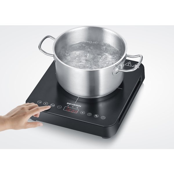 Severin Induktionskochplatte KP 1025, Schwarz-image