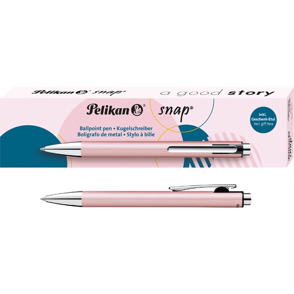 Pelikan Druckkugelschreiber Snap Metallic, roségold