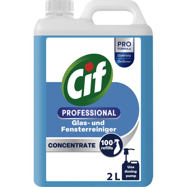 Cif Professional Glasreiniger-Konzentrat, 2 Liter