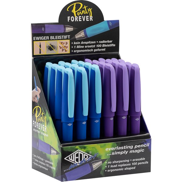 WEDO Ewiger Bleistift , Pointy Forever Edition, , 24er Display