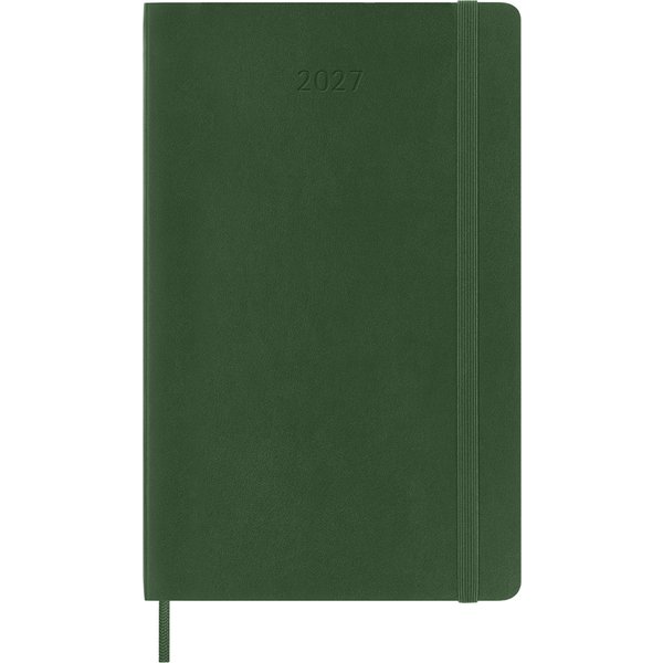 MOLESKINE Buchkalender 2027, Wochen, L/A5, Softcover, grün