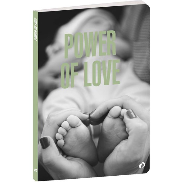 QUO VADIS Notizbuch Words , POWER OF LOVE, , A5, blanko