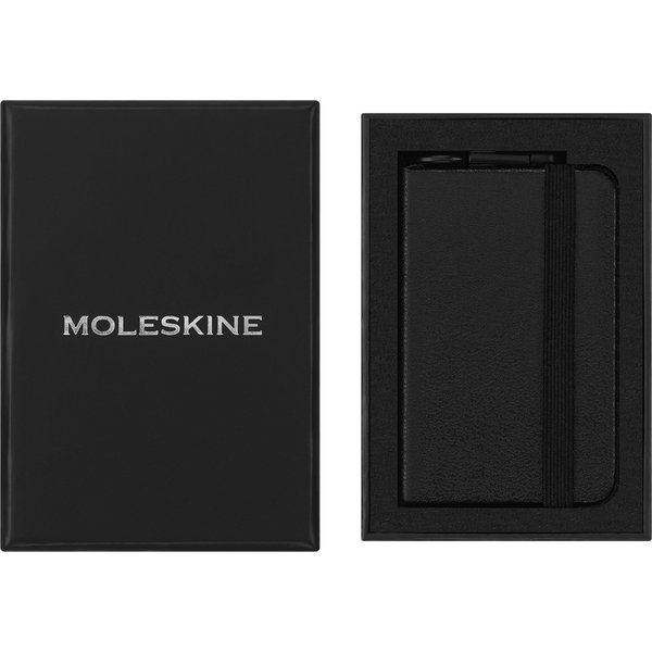 MOLESKINE Mini-Notizbuch Anhänger, Hardcover, schwarz