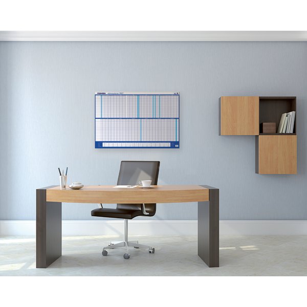 FRANKEN Urlaubsplaner 2027, 910 x 610 mm, für 40 Mitarbeiter
